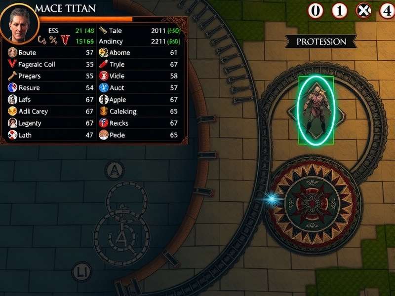 Mace Titan gameplay screenshot